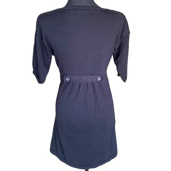 Spring + Mercer Black Sweater Dress - Picture 3 of 5